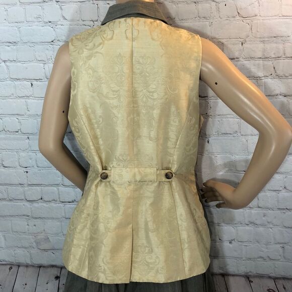 CAbi #175 Liverpool Riding Vest & Skirt Set M - Picture 7 of 9